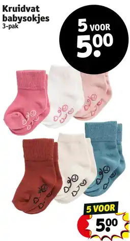 Kruidvat Kruidvat babysokjes aanbieding