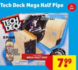 Kruidvat Tech Deck Mega Half Pipe aanbieding