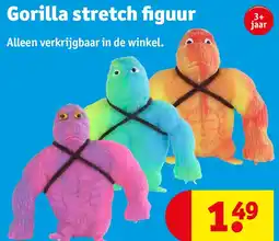 Kruidvat Gorilla stretch figuur aanbieding