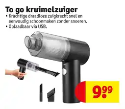 Kruidvat To go kruimelzuiger aanbieding