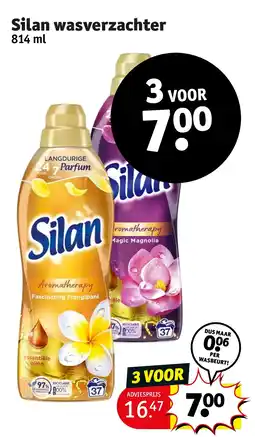 Kruidvat Silan wasverzachter aanbieding