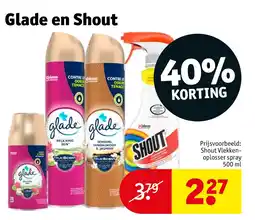 Kruidvat Glade en Shout aanbieding