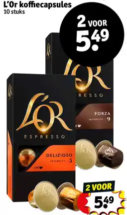 Kruidvat L’Or koffiecapsules aanbieding
