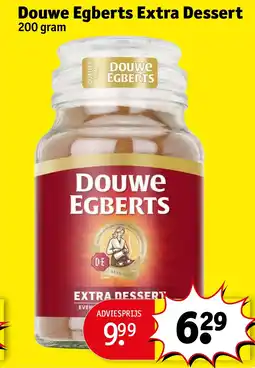 Kruidvat Douwe Egberts Extra Dessert aanbieding