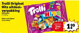 Kruidvat Trolli Original Hits uitdeelverpakking aanbieding
