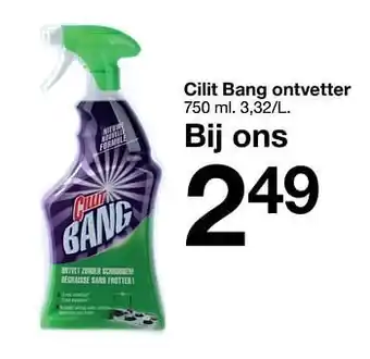 Cilit bang ontvetter