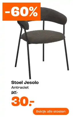 Kwantum Stoel Jesolo aanbieding