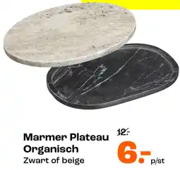 Kwantum Marmer Plateau Organisch aanbieding