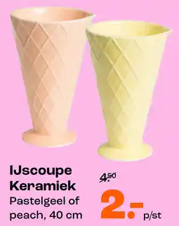 Kwantum IJscoupe Keramiek aanbieding