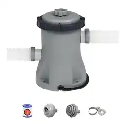 Decathlon Bestway - Filterpomp 58381 - 1.249 liter per uur aanbieding