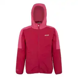 Decathlon Reflecterende kinder/Kids Volcanics VIII Terrain Print Jas (Diep roze/heet aanbieding