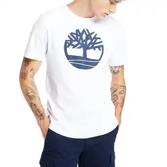 Decathlon T-shirt Kennebec River Tree Wit - A2C2R100 aanbieding