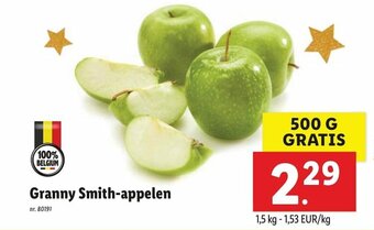 Lidl Granny Smith-appelen 500g aanbieding