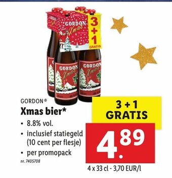 Lidl Xmas bier aanbieding