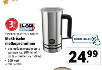 Lidl Elektrische melkopschuimer aanbieding