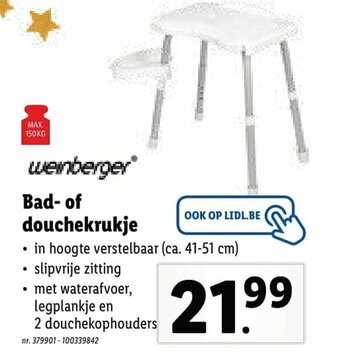 Bad -of douchekrukje