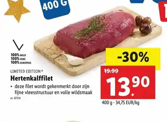 Hertenkalffilet 400g