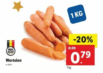 Lidl Wortelen aanbieding