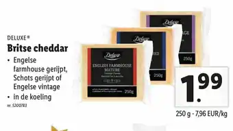 Britse cheddar 250g
