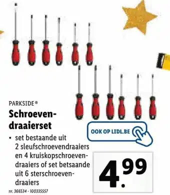 Lidl Schroeven- draaierset aanbieding