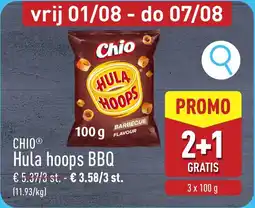 ALDI Chio Hula hoops BBQ aanbieding