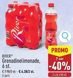ALDI River Grenadinelimonade aanbieding