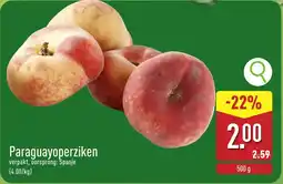 ALDI Paraguayoperziken aanbieding