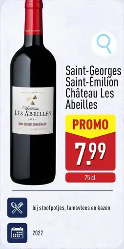 ALDI Saint-Georges Saint-Emilion Château Les Abeilles aanbieding