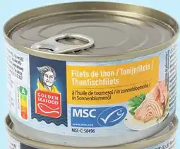 ALDI Golden seafood tonijn in olie aanbieding
