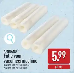 ALDI Ambiano folie voor vacumeermachine aanbieding