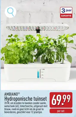 ALDI AmbianoHydroponische tuinset aanbieding