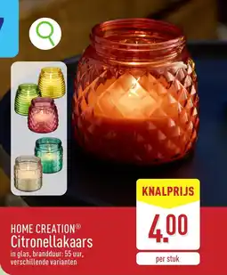 ALDI Home creation citronellakaars aanbieding