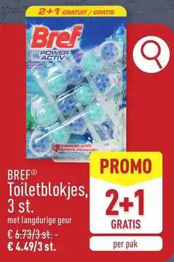ALDI Bref Toiletblokjes aanbieding