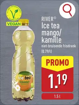 ALDI River Ice tea mango / kamille aanbieding