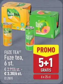 ALDI Fuze tea aanbieding
