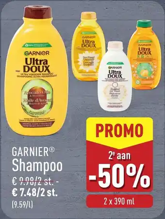 ALDI Garnier Shampoo aanbieding