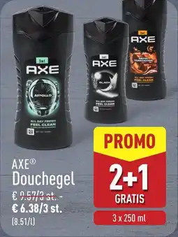 ALDI AXE Douchegel aanbieding