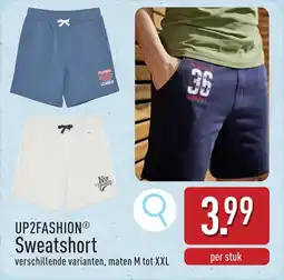 ALDI UP2FASHION Sweatshort aanbieding