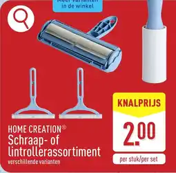 ALDI Home creation schraap of lintrollerassortiment aanbieding