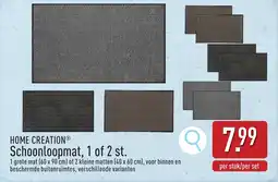 ALDI Home creation schoonloopmat aanbieding