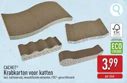 ALDI Cachet Krabkarton voor katten aanbieding
