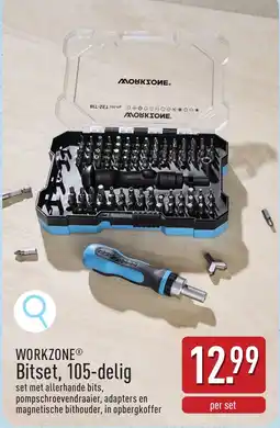 ALDI Workzone Bitset aanbieding