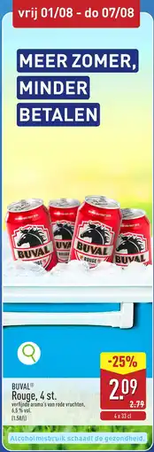 ALDI Buval Rouge aanbieding