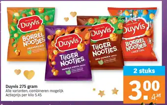 Albert Heijn Duyvis 275g aanbieding