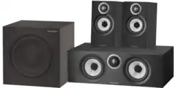 Coolblue Bowers & Wilkins HTM6 S3 + 606 S3 + ASW610 Noir aanbieding