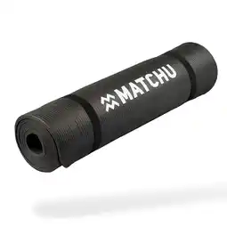 Decathlon Yogamat 9mm - Fitnessmat - 180x60x0,9cm - Comfort, Grip & Duurzaamheid - Zwart aanbieding