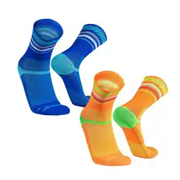Decathlon Compressiekousen hardlopen heren dames ultralicht padel gym running fiets sokken aanbieding