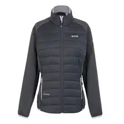 Decathlon Dames Clumber V Hybride Jas (Seal grijs/Lila Frost) aanbieding