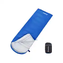 Decathlon Oasis 300 Slaapzak - Blauw aanbieding