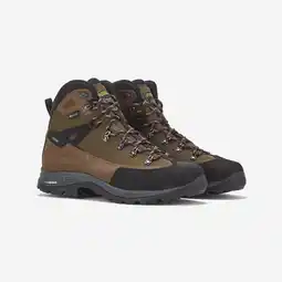 Decathlon Waterdichte jachtschoenen heren X-Hunt Land Gore-tex Vibram V2 bruin aanbieding